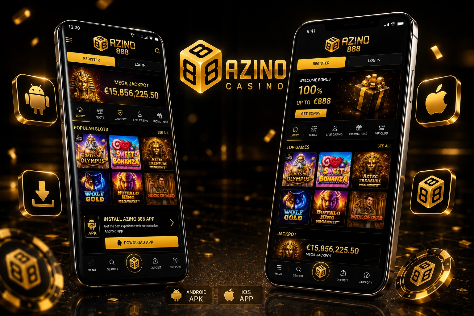 Использование Azino 888 на телефоне